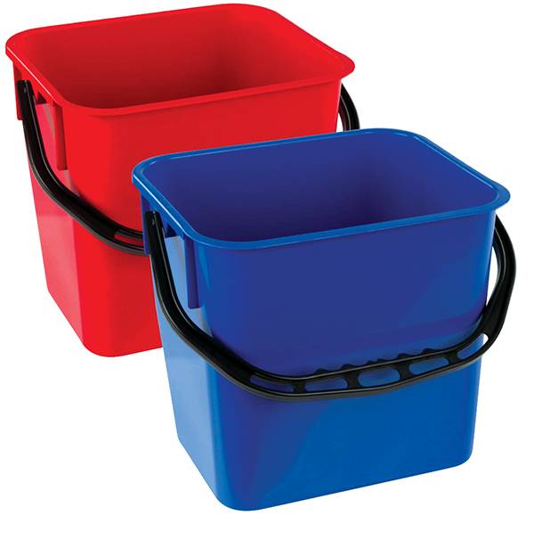 SECCHIO PER CARRELLO 4 COLORI 1